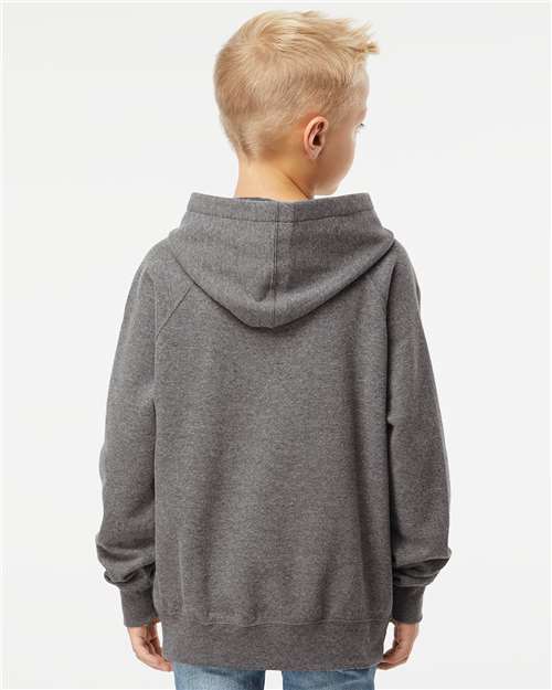 Youth Lightweight Special Blend Raglan Hooded Sweatshirt - PRM15YSB 4