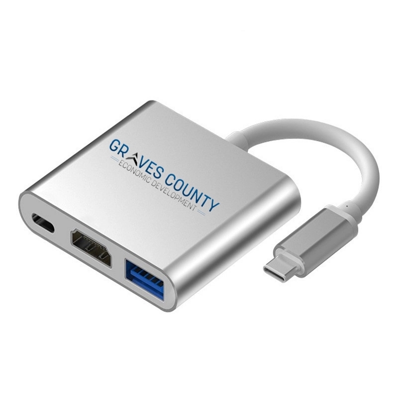 OTG/HDMI/USB C Port Hub 3