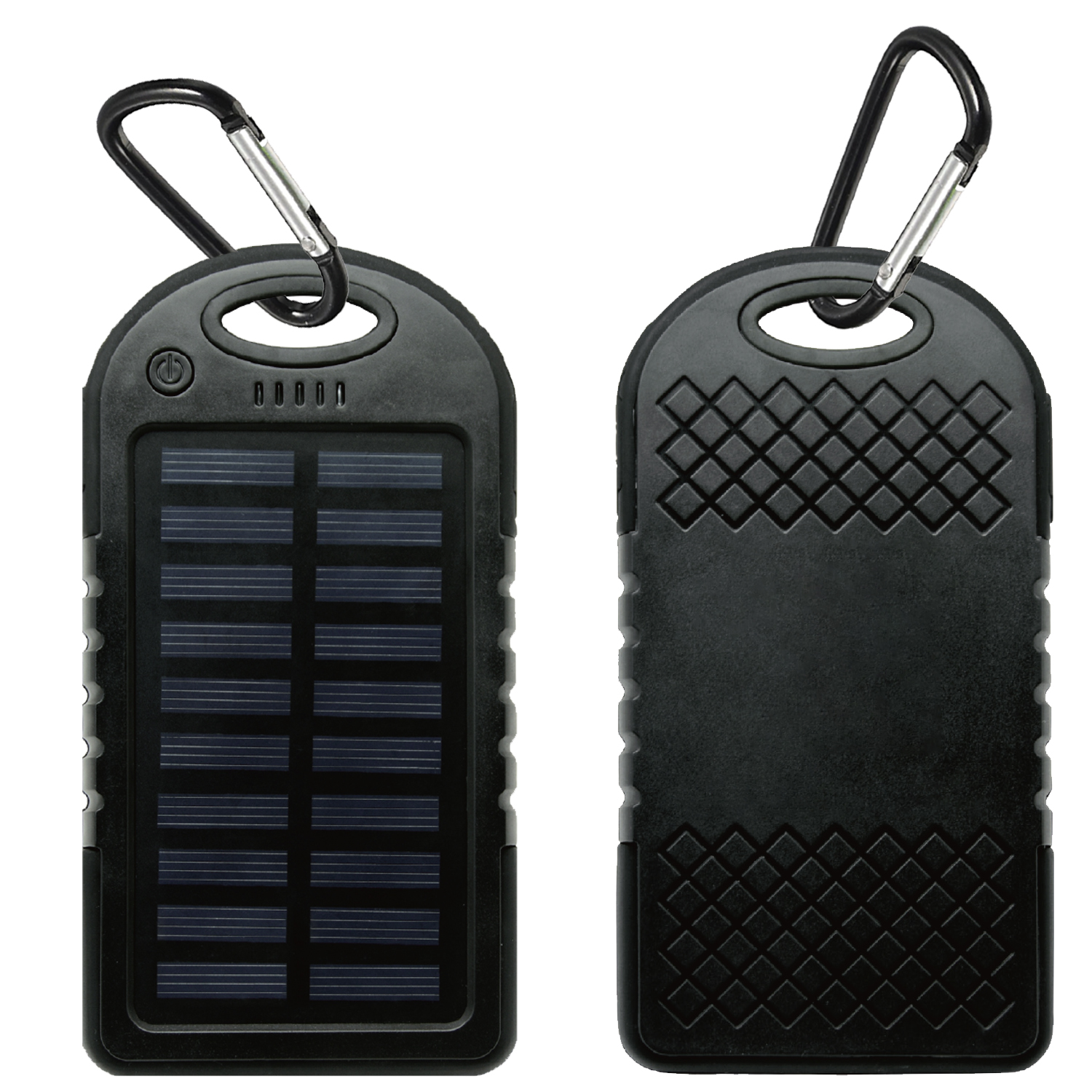 4,000 mAh Solar Dual Port Water Resistant Power Bank 2