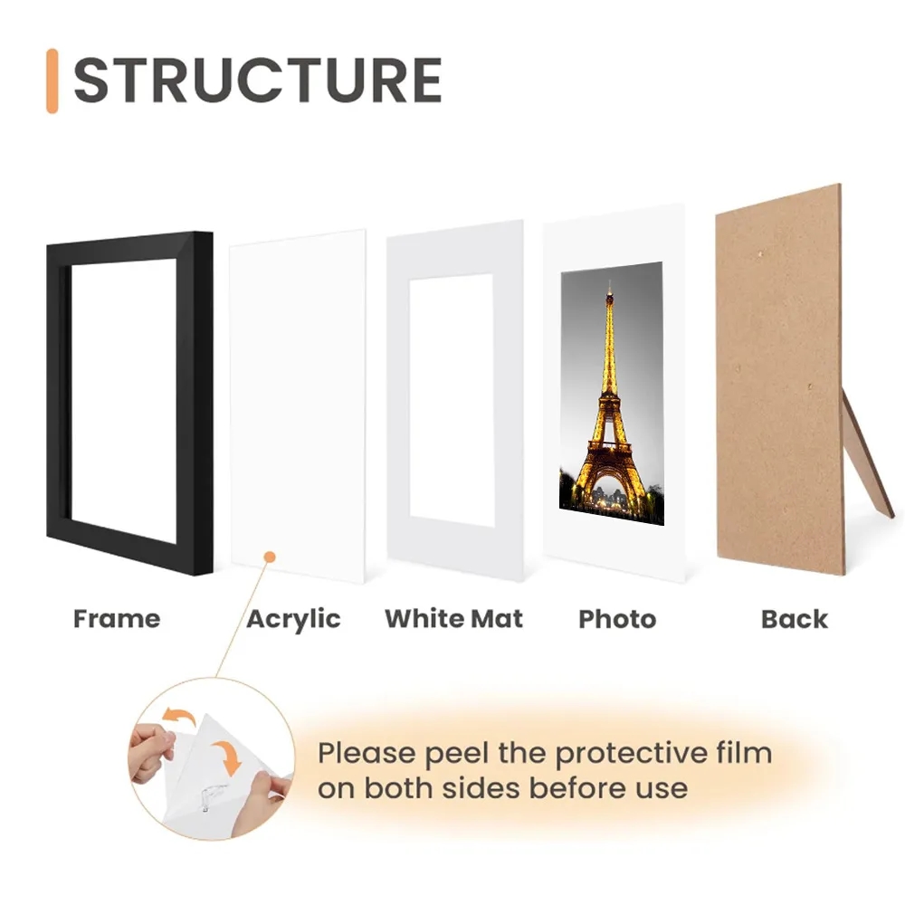 10 "Wooden Photo Frame 7