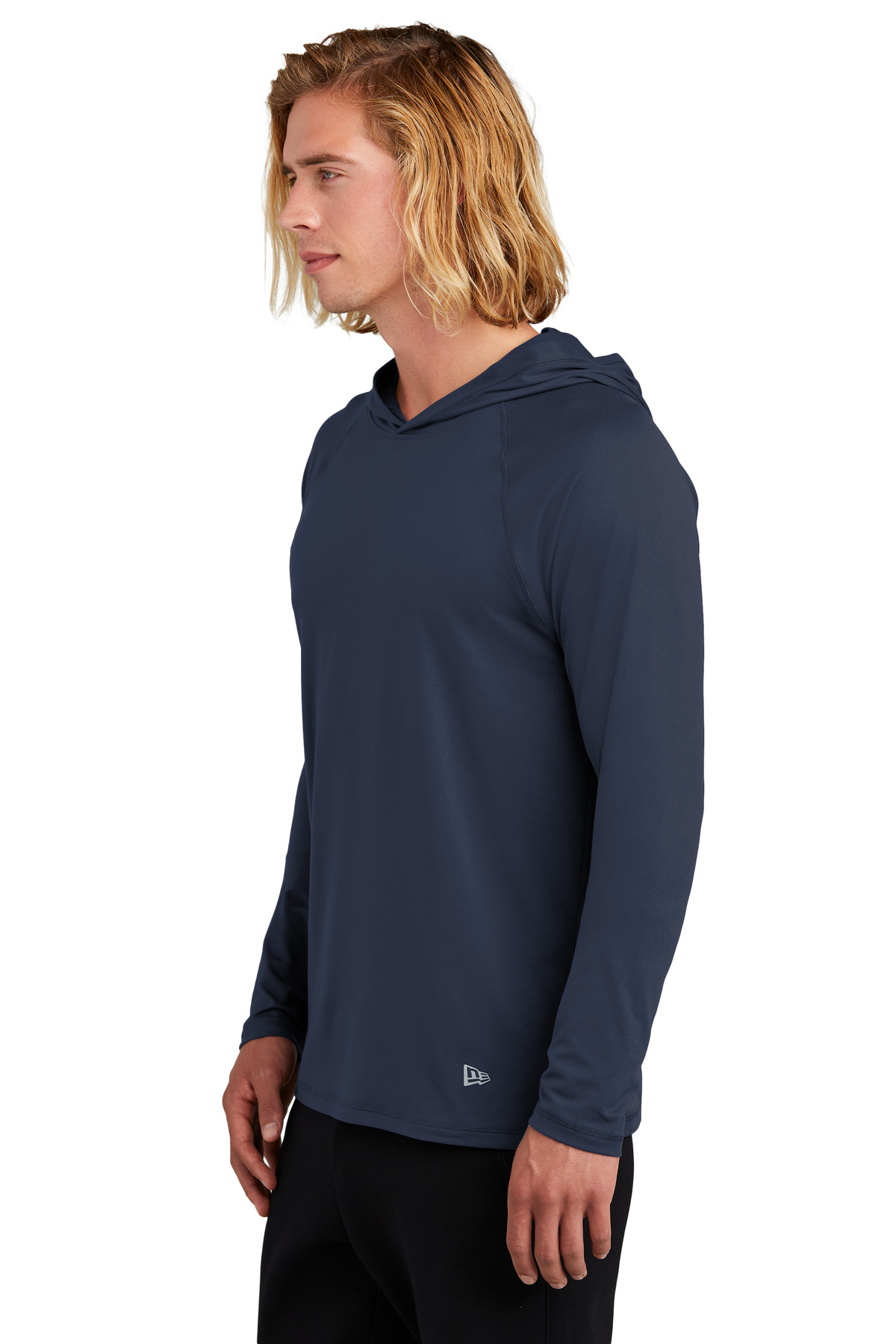 New Era Power Long Sleeve Hoodie NEA229, custom hoodie or sweatshirt with logo imprint 5