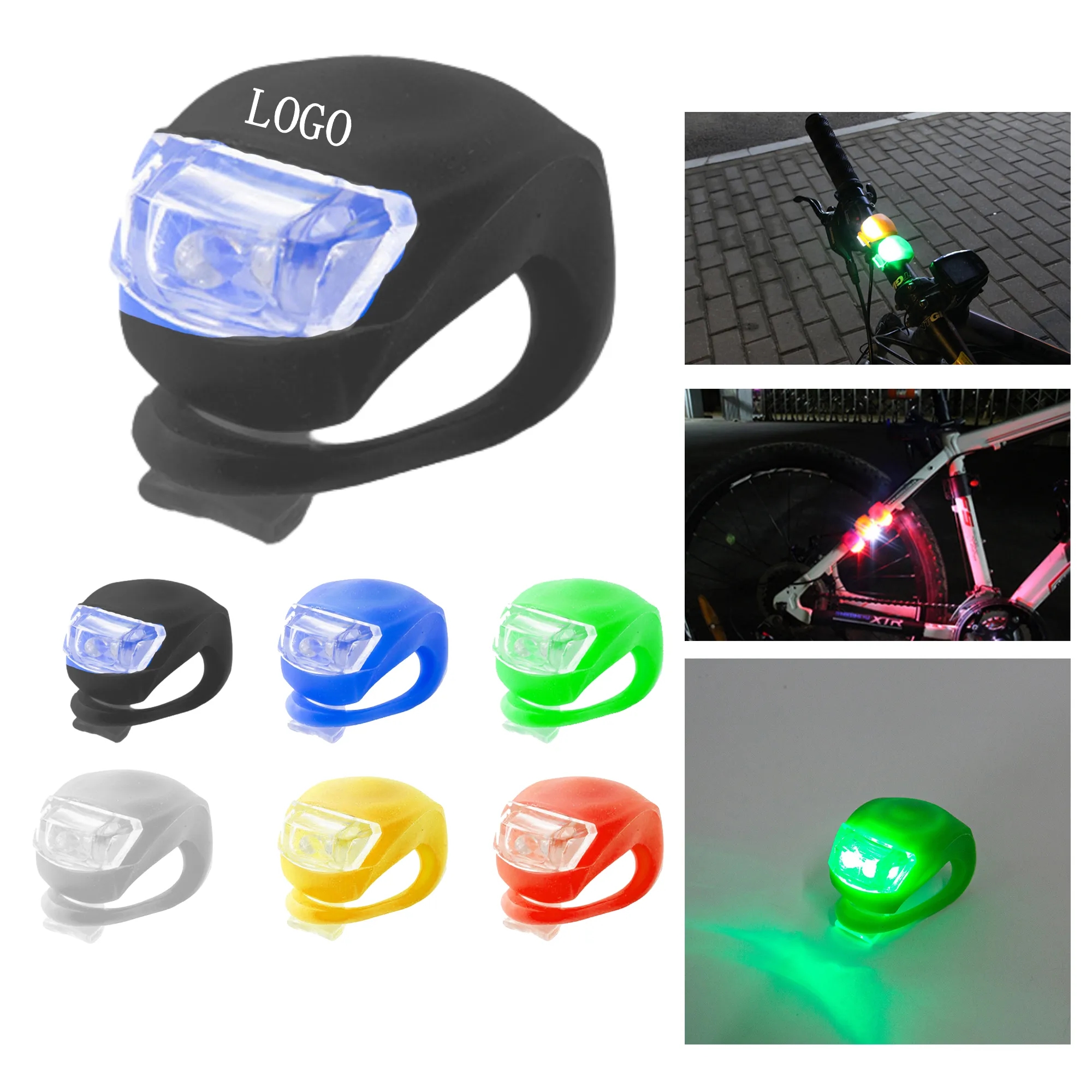 Ultra Bright Frog LED Bike Light, custom sports ball with logo imprint 2