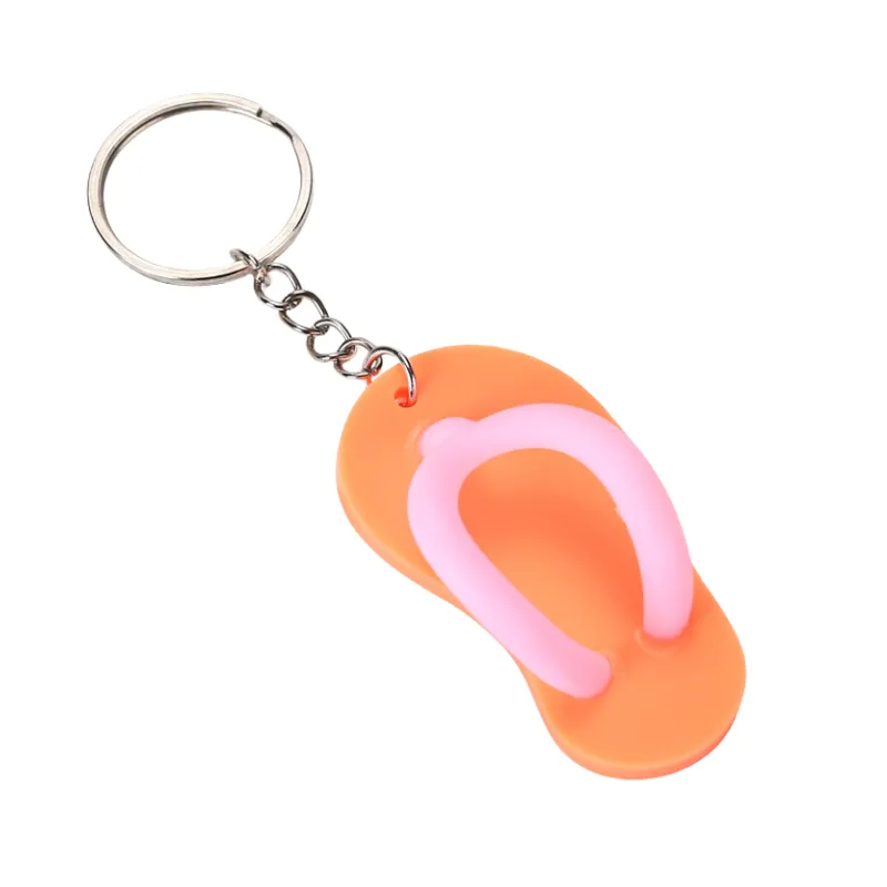 Soft PVC Flip Flops Keychain 5