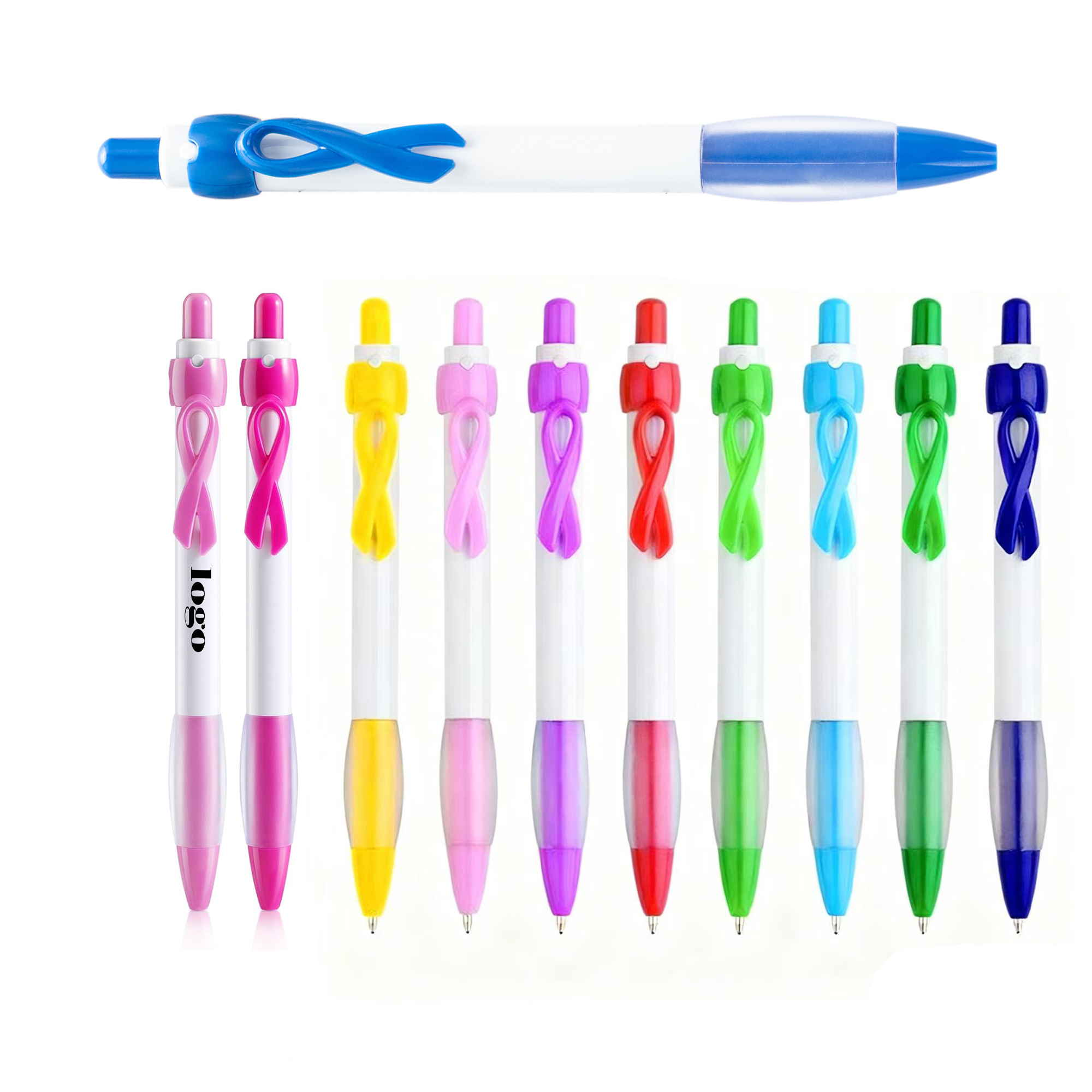 Awareness Ribbon Retractable Pen 2