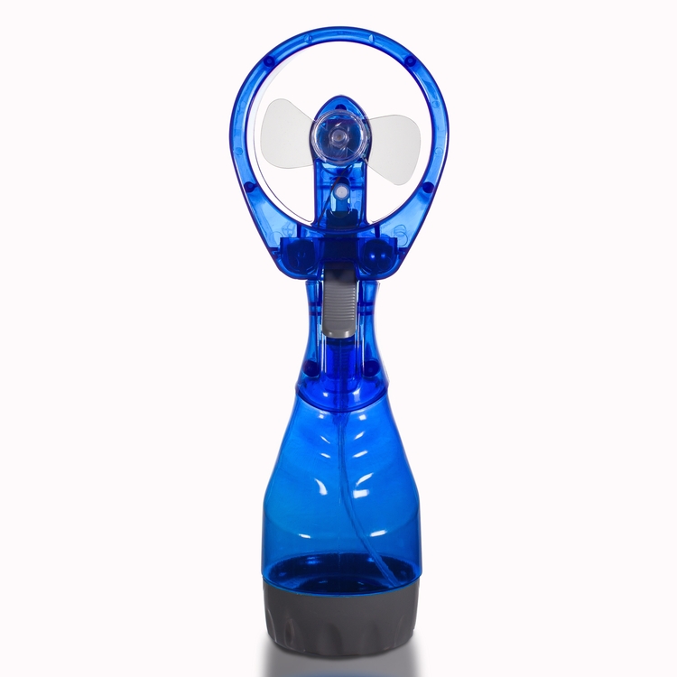 Blue Water Spray Fan 4