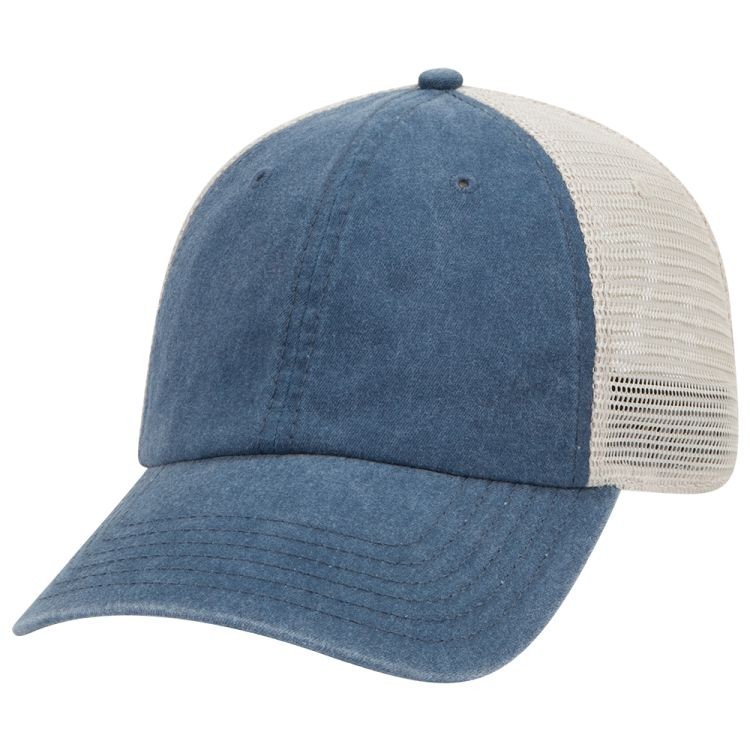 OTTO CAP® OTTO FLEX® Fitted 6 Panel Low Profile Mesh Back Trucker Hat 2