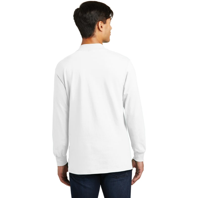 Port & Company Essential Mock Turtleneck. 3