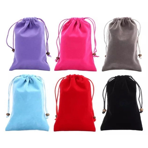 Velvet Drawstring Bag 8