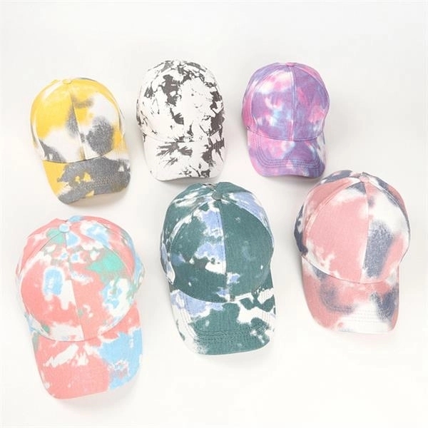 Tie-Dyed Baseball Cap 3