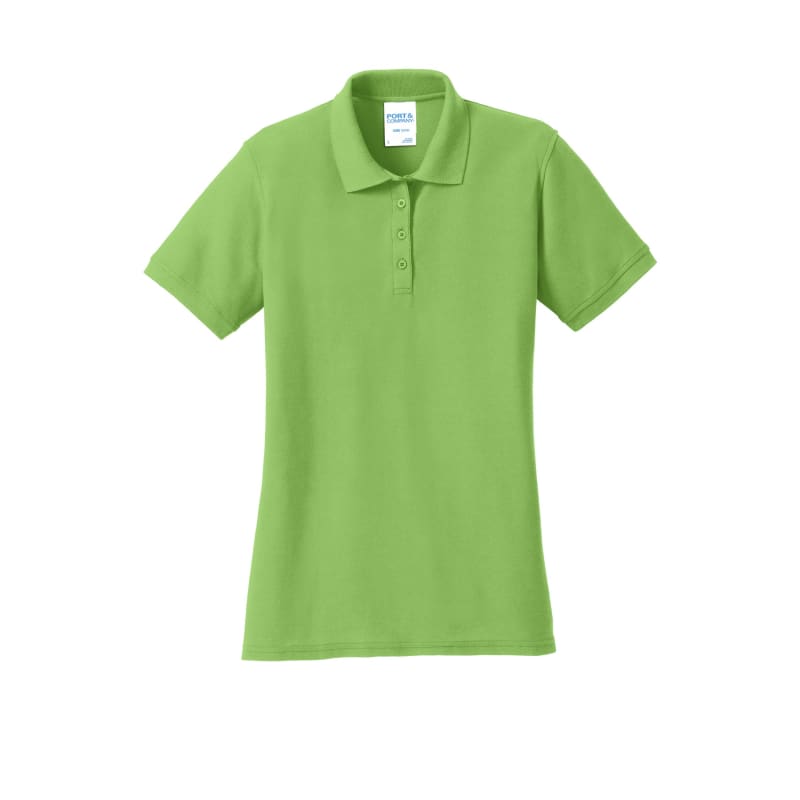 Port & Company Women's Core Blend Pique Polo. 15