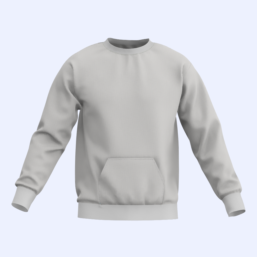 Crewneck sweatshirt, custom hoodie or sweatshirt with logo imprint 2