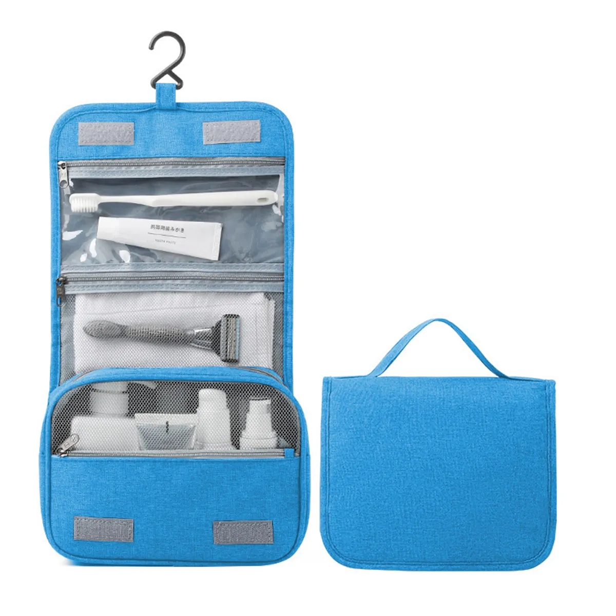 Multiplication Hanging Folding Travel Toiletry Cosmetic Bag 6