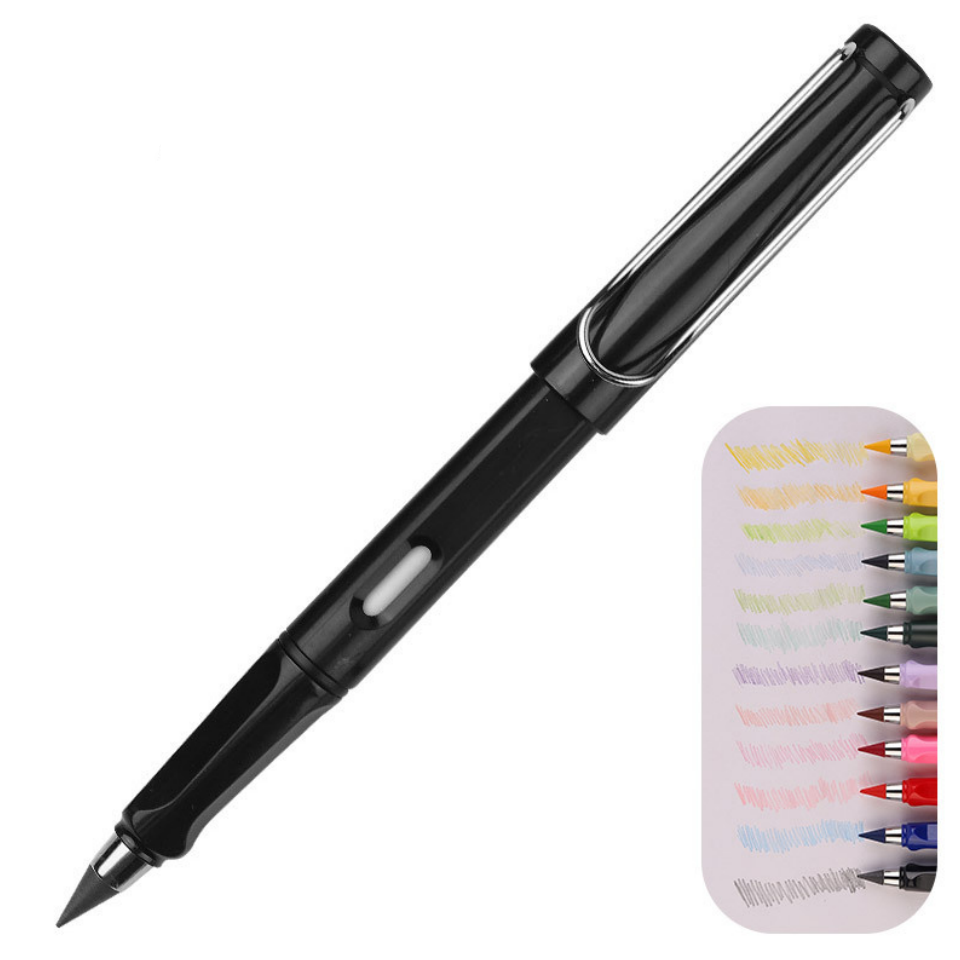 Portable Reusable Eternal Pencil with Eraser 1