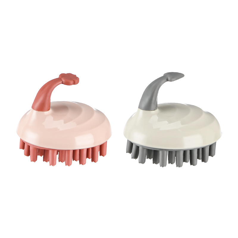 Silicone Shampoo Massage Hair Brush 2