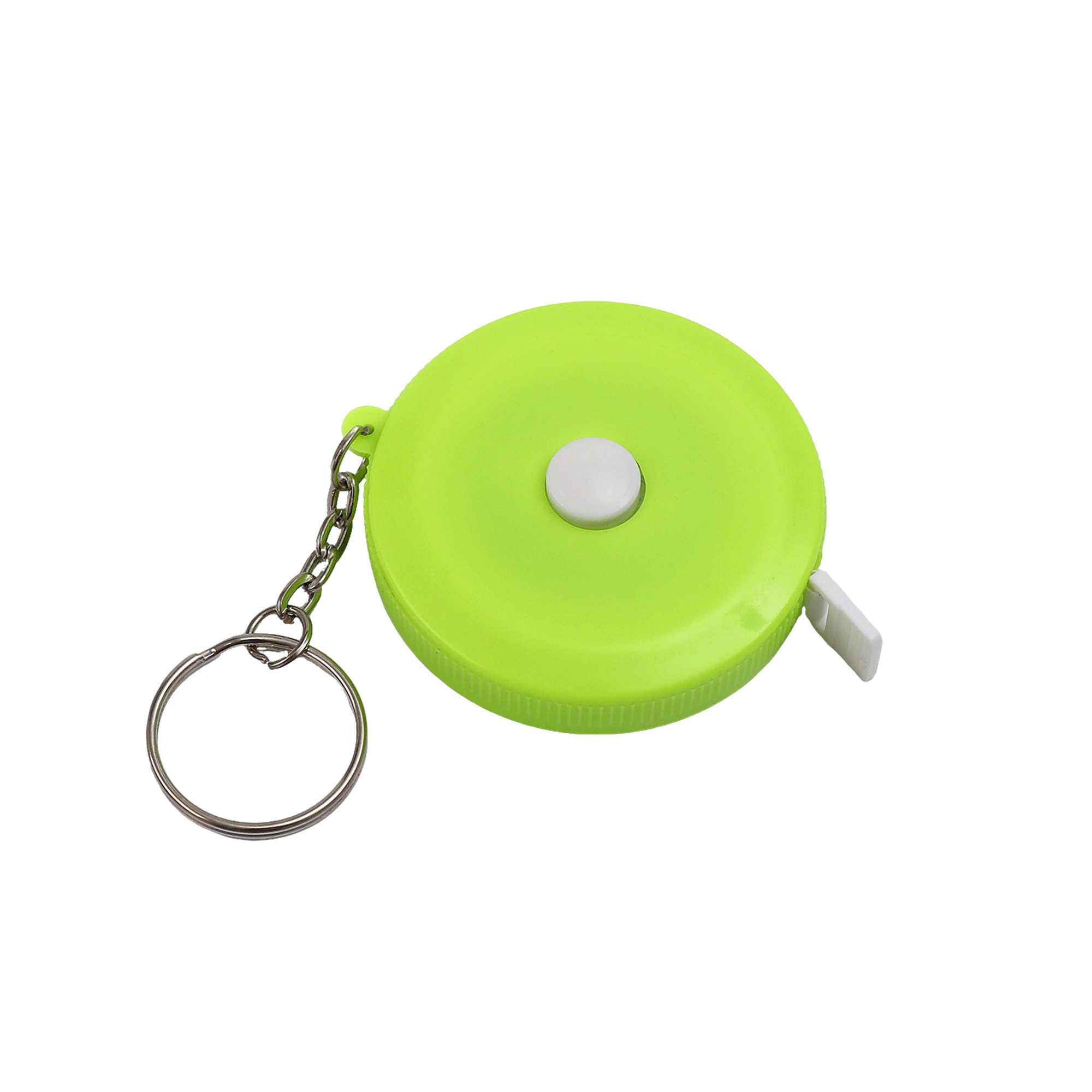 Pocket Size Measuring Tape Keychain 2" Diameter 7