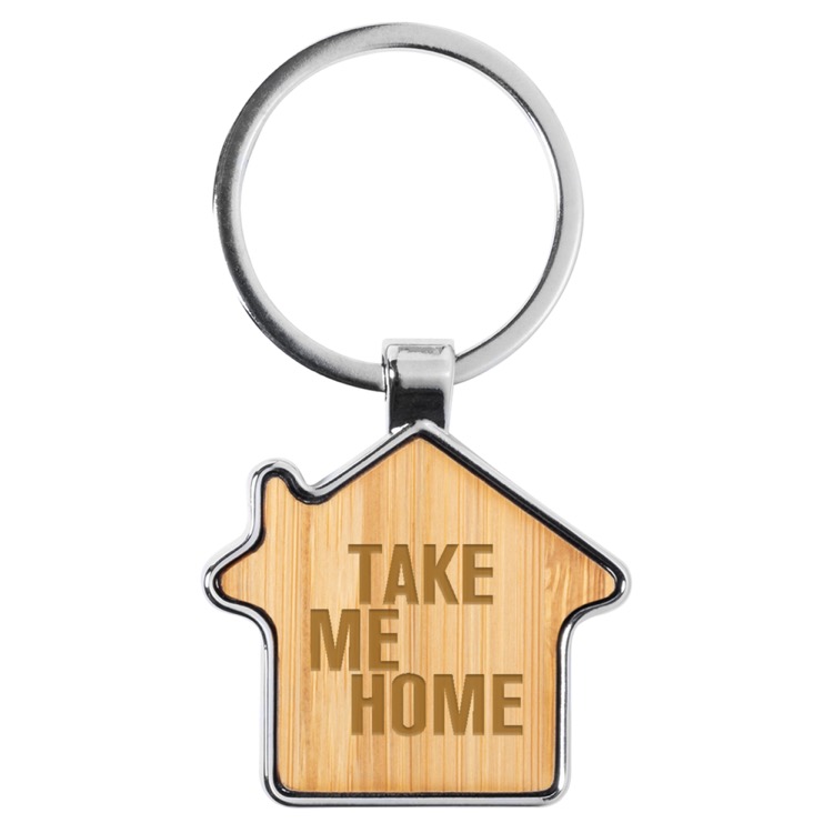 Bamboo House Key Ring 6