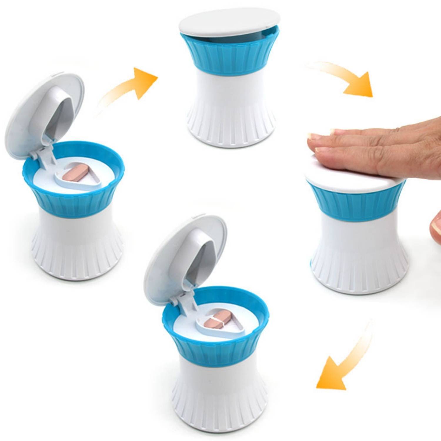 3 In 1 Multifunction Pill Organizer W/ Cutter 2