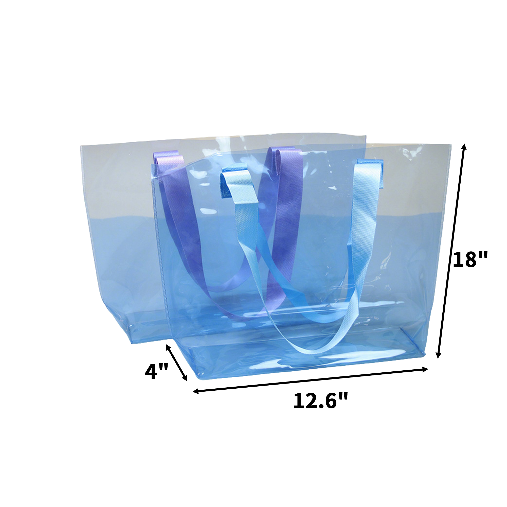 Polyvinyl Chloride Clear Tote 7