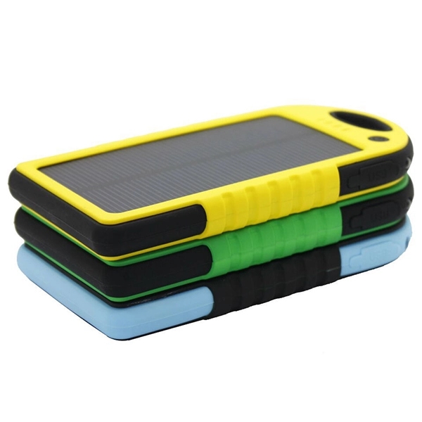 Outdoor solar phone charger with carabiner 1