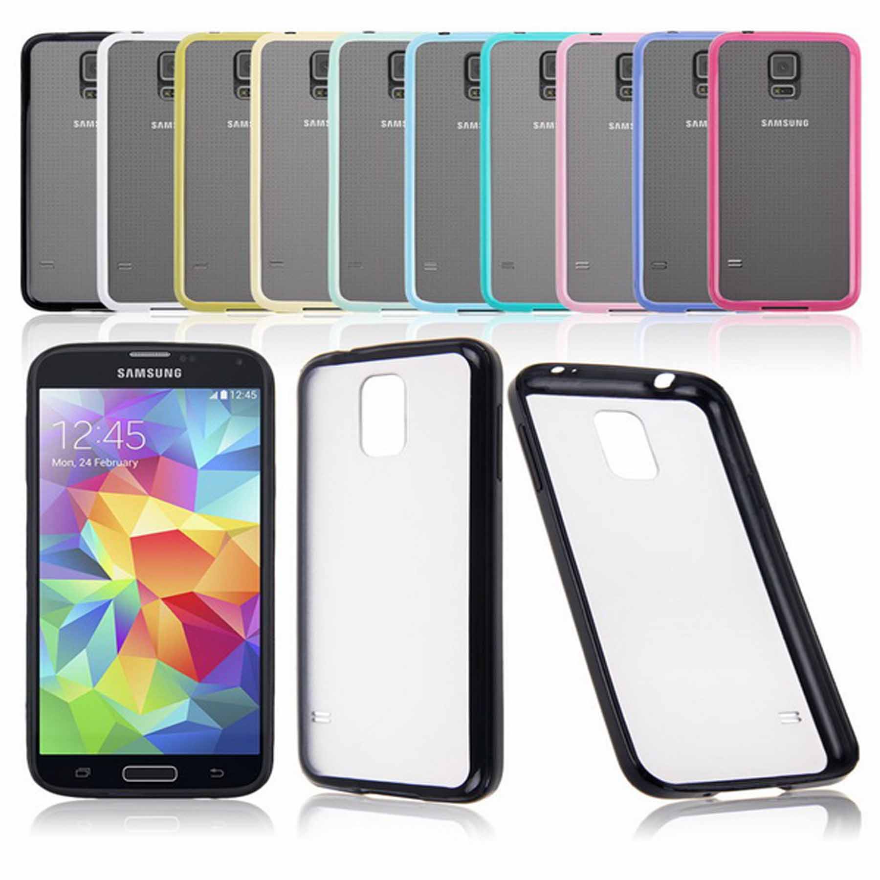 iBank ® Galaxy Core Prime TPU Anti-Scratch Bumper with Hardshell Backing Case 1