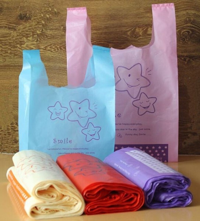 Custom T-Shirt Carryout Plastic bag 1