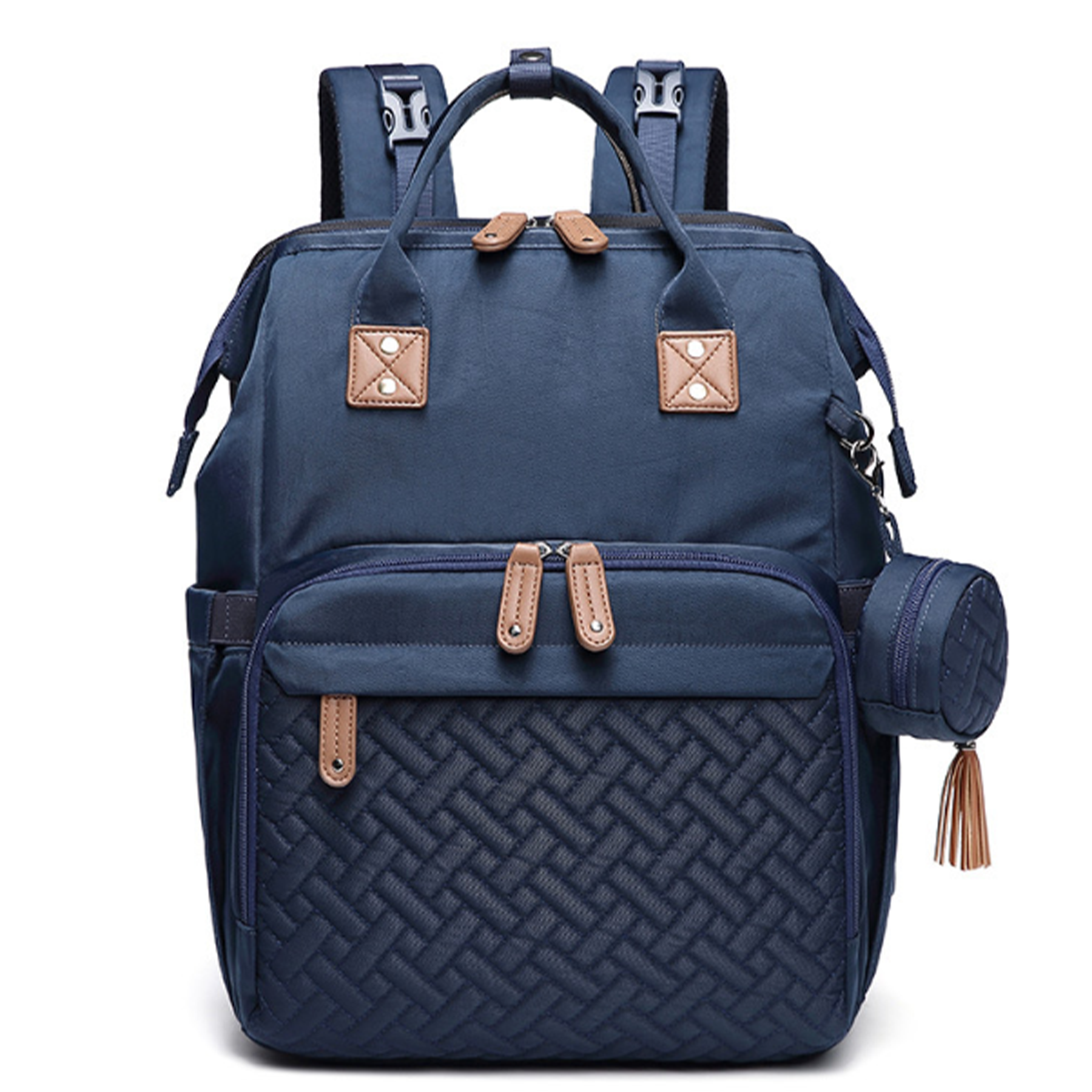 3 in 1 Diaper Bag Backpack with Bassinet Bed Mat Pad 3