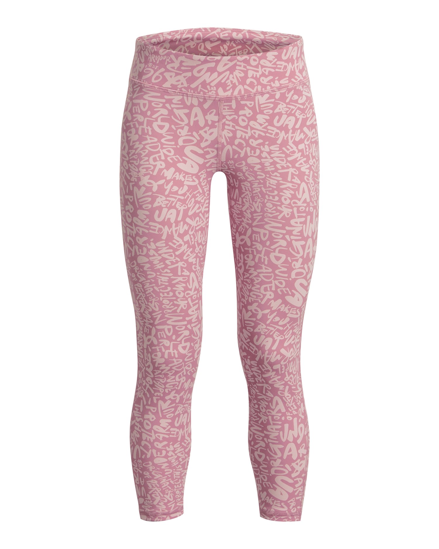 UA Motion Printed Girls' Crop 21