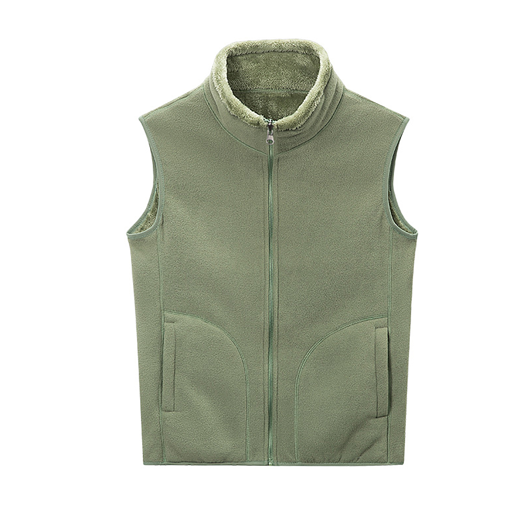 Fleece Sleeveless Sports Vest 2