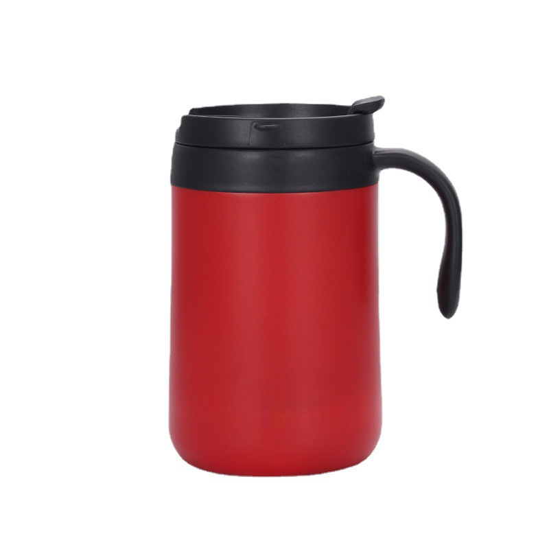 17 oz Stainless Steel Camping Mug w/ Handle 7