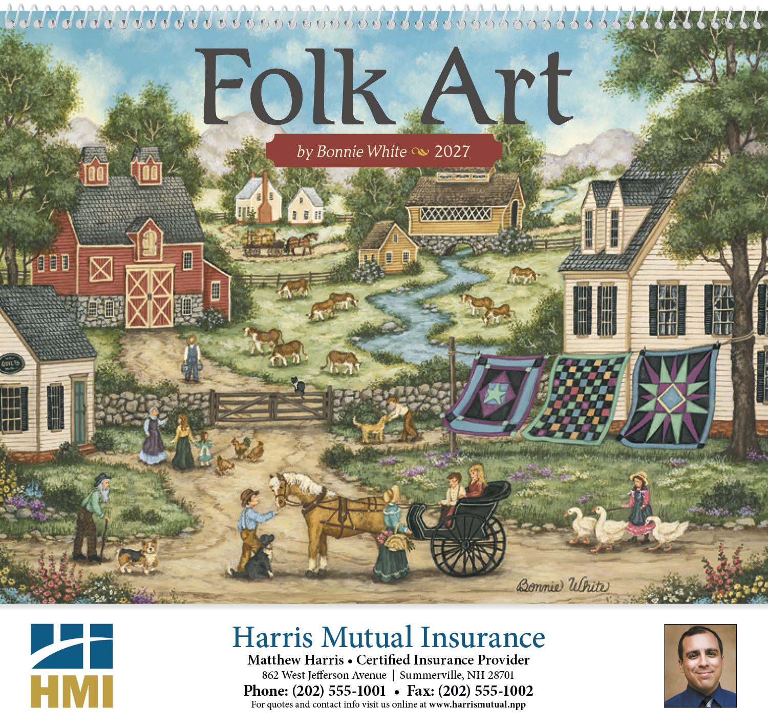 Triumph® Calendars Folk Art Calendar 35