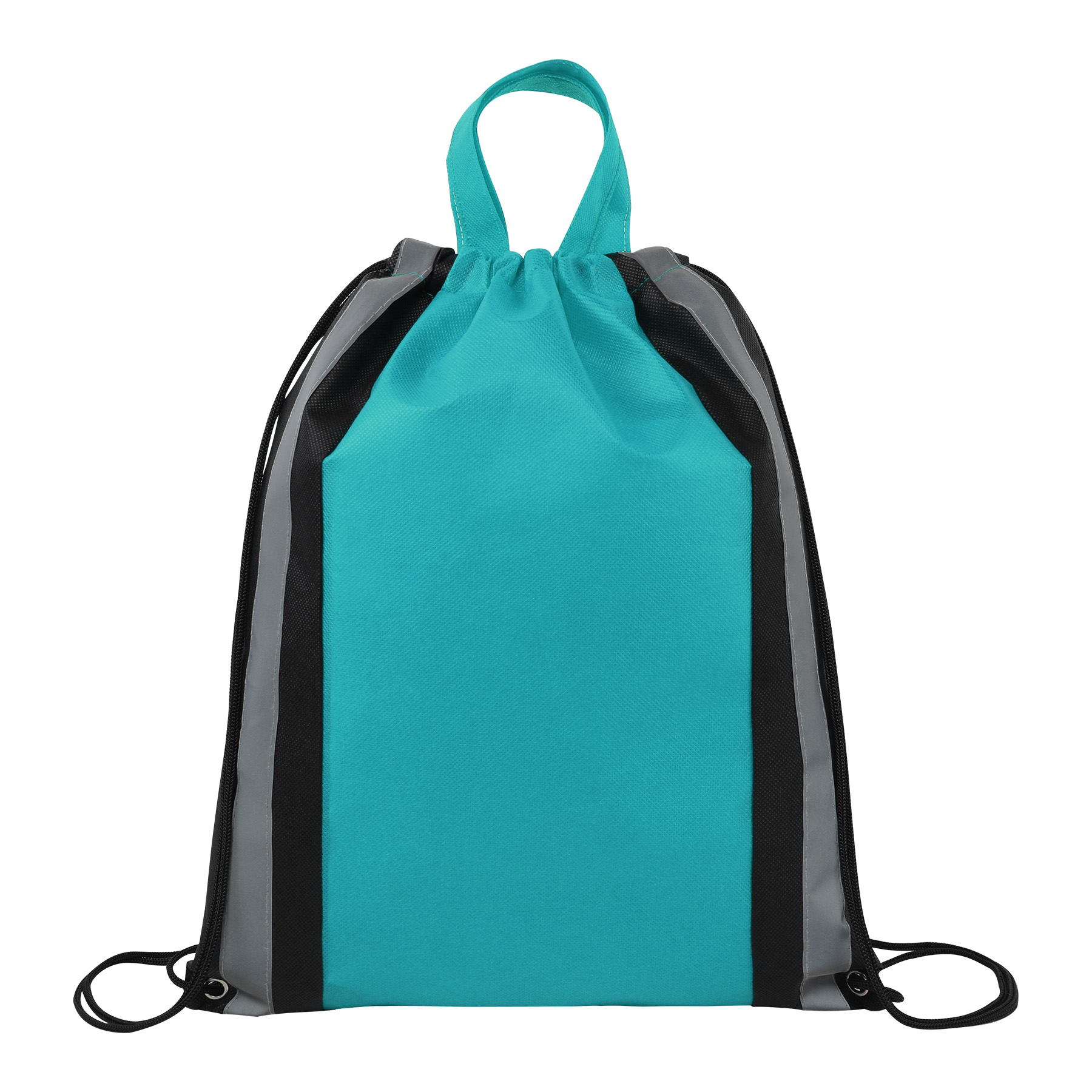 Small Reflective Non-Woven Drawstring Bag 18