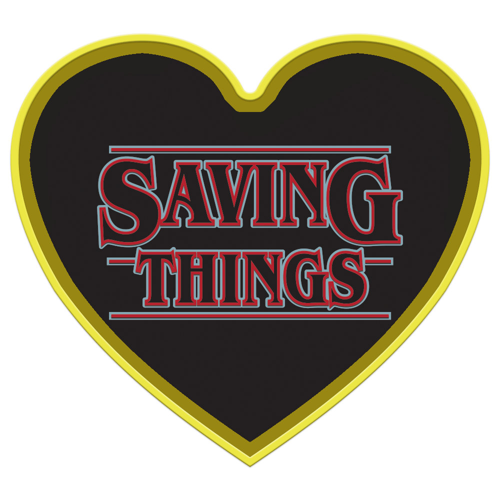 Express Vibraprint 1-3/8" x 1-1/4" Heart Lapel Pin & Magnet Back 8