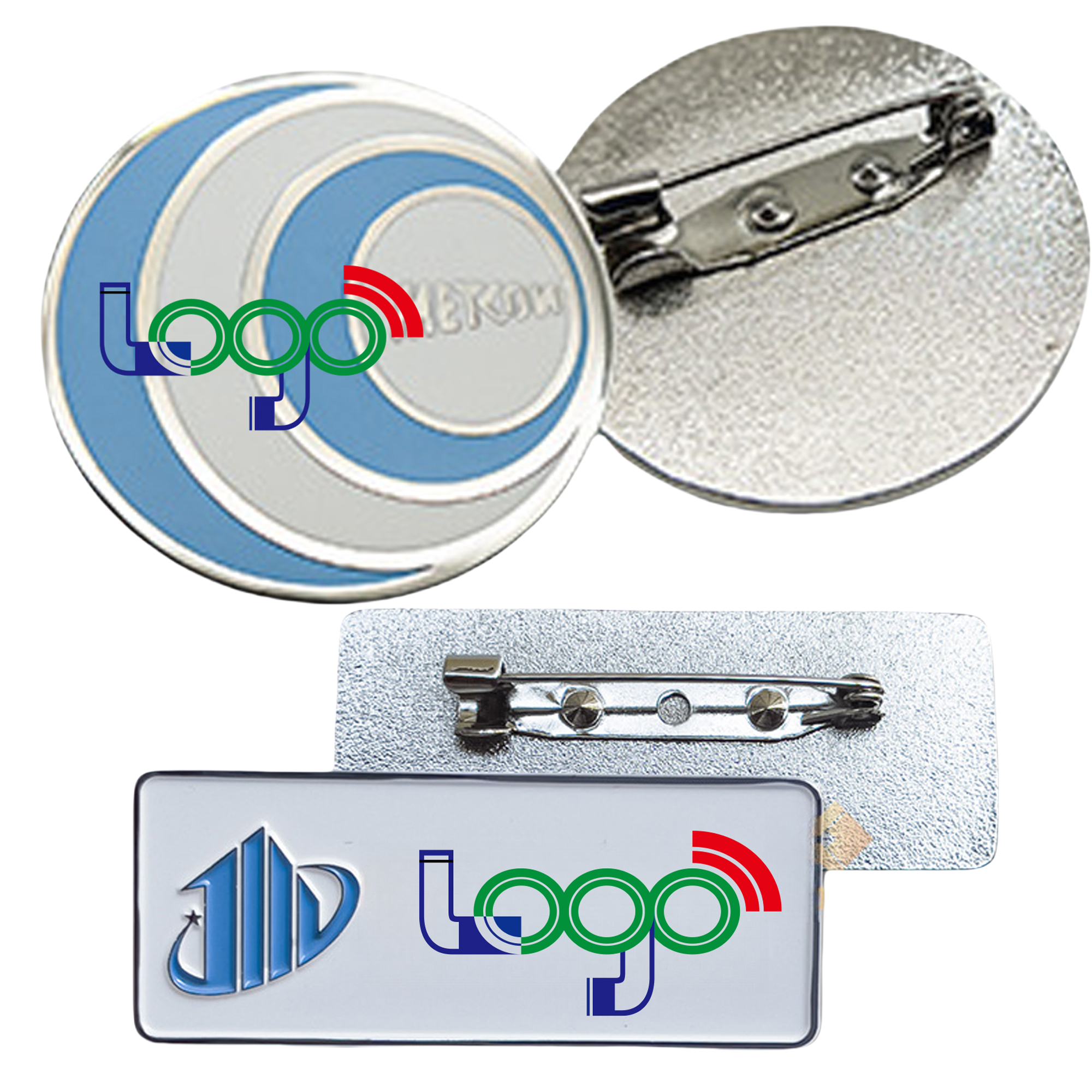 Custom Sturdy Metal Badge MOQ50 2