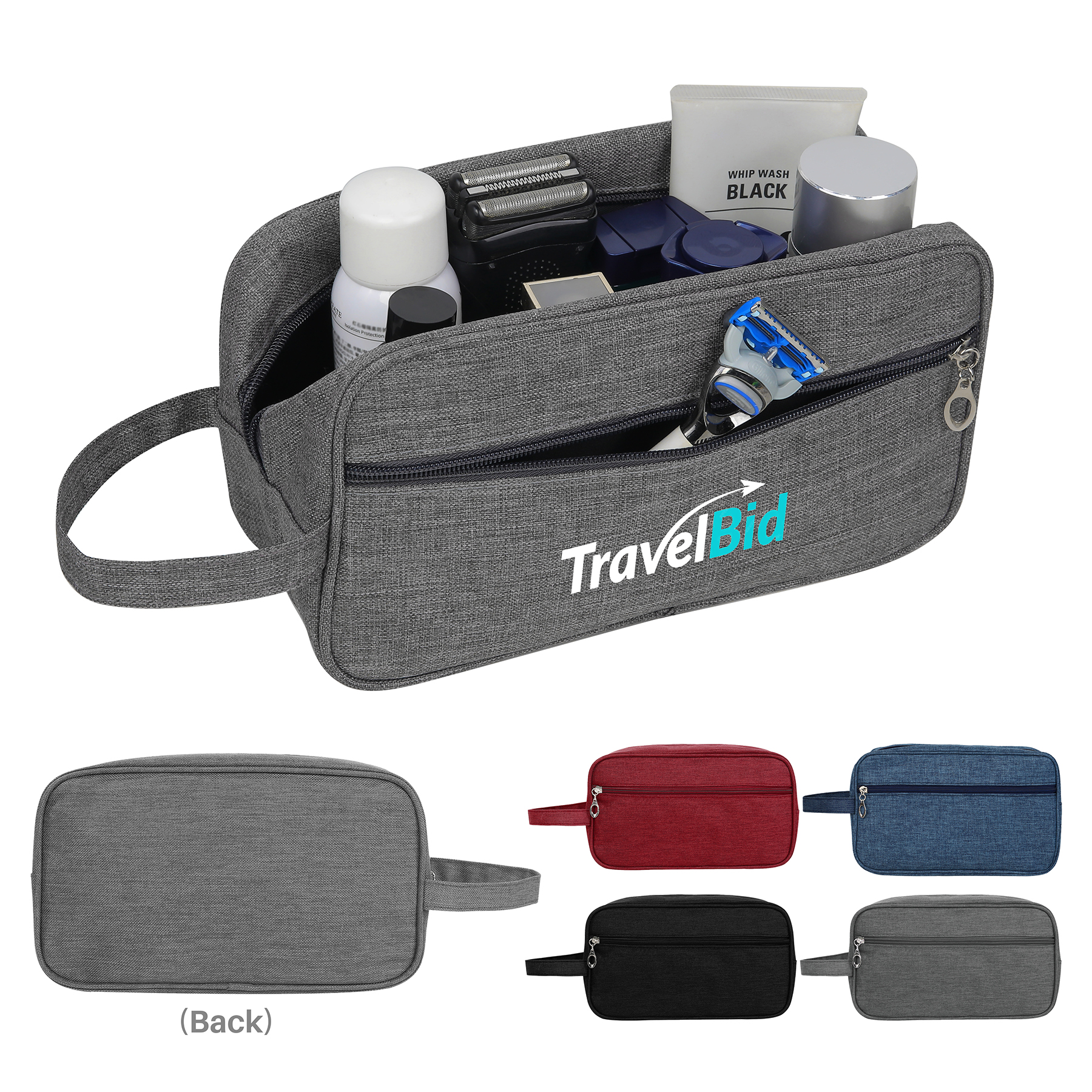 Travel Toiletry Bag and Tech Organizer 15
