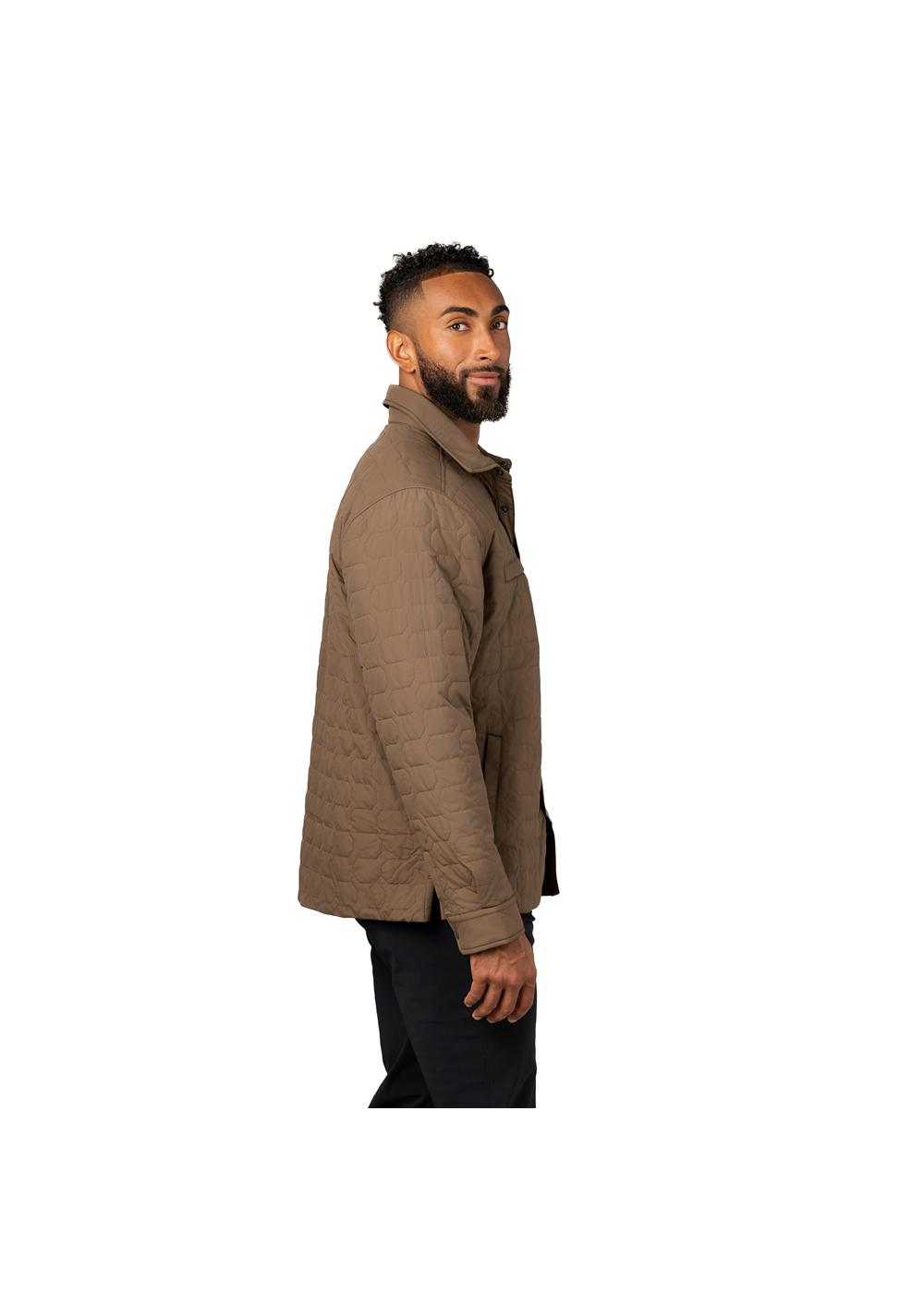 Storm Creek Men's Artisan 100 GSM Insulated Quilted Shirt Jacket 48