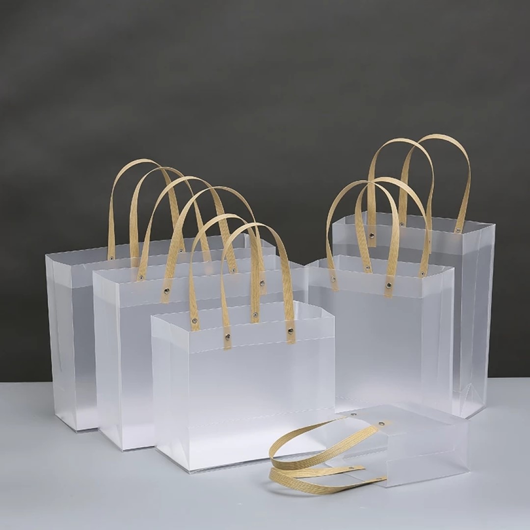 Transparent Shopping Gift Handbag 2