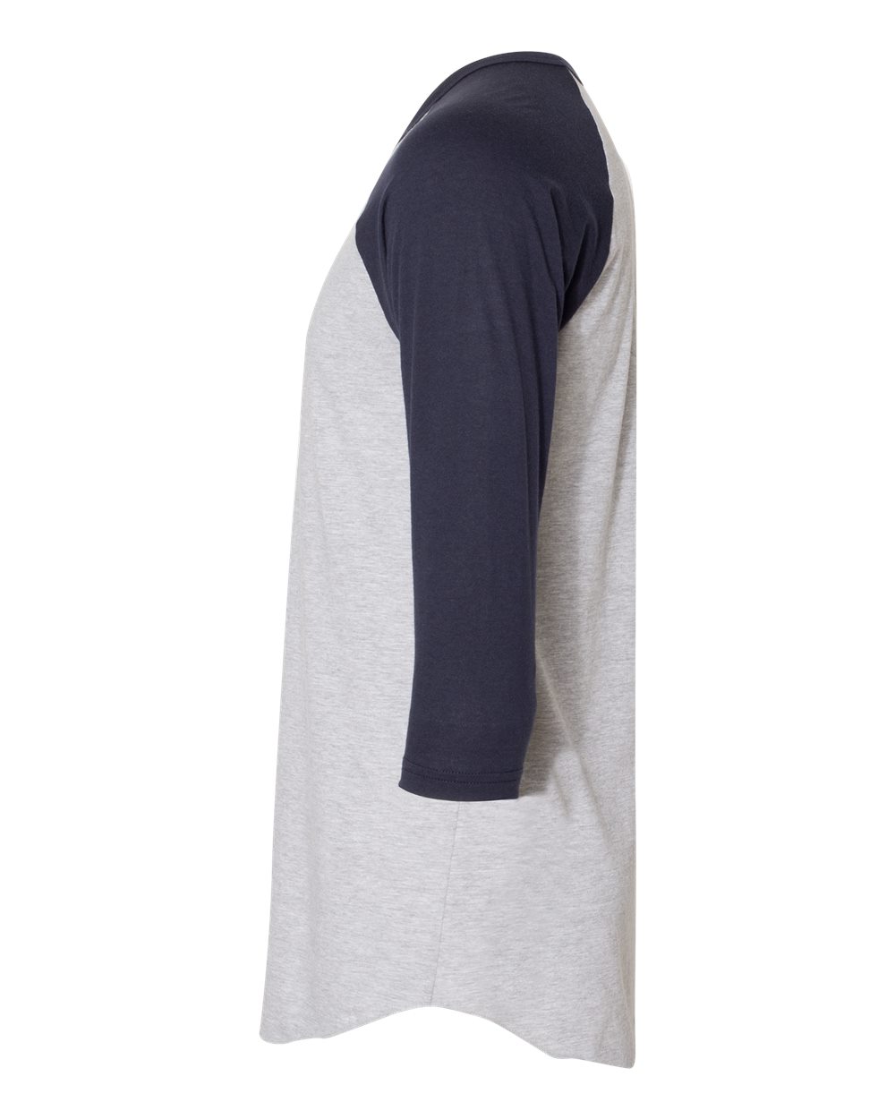 Unisex 50/50 Raglan Three-Quarter Sleeve Tee - BB453W 7