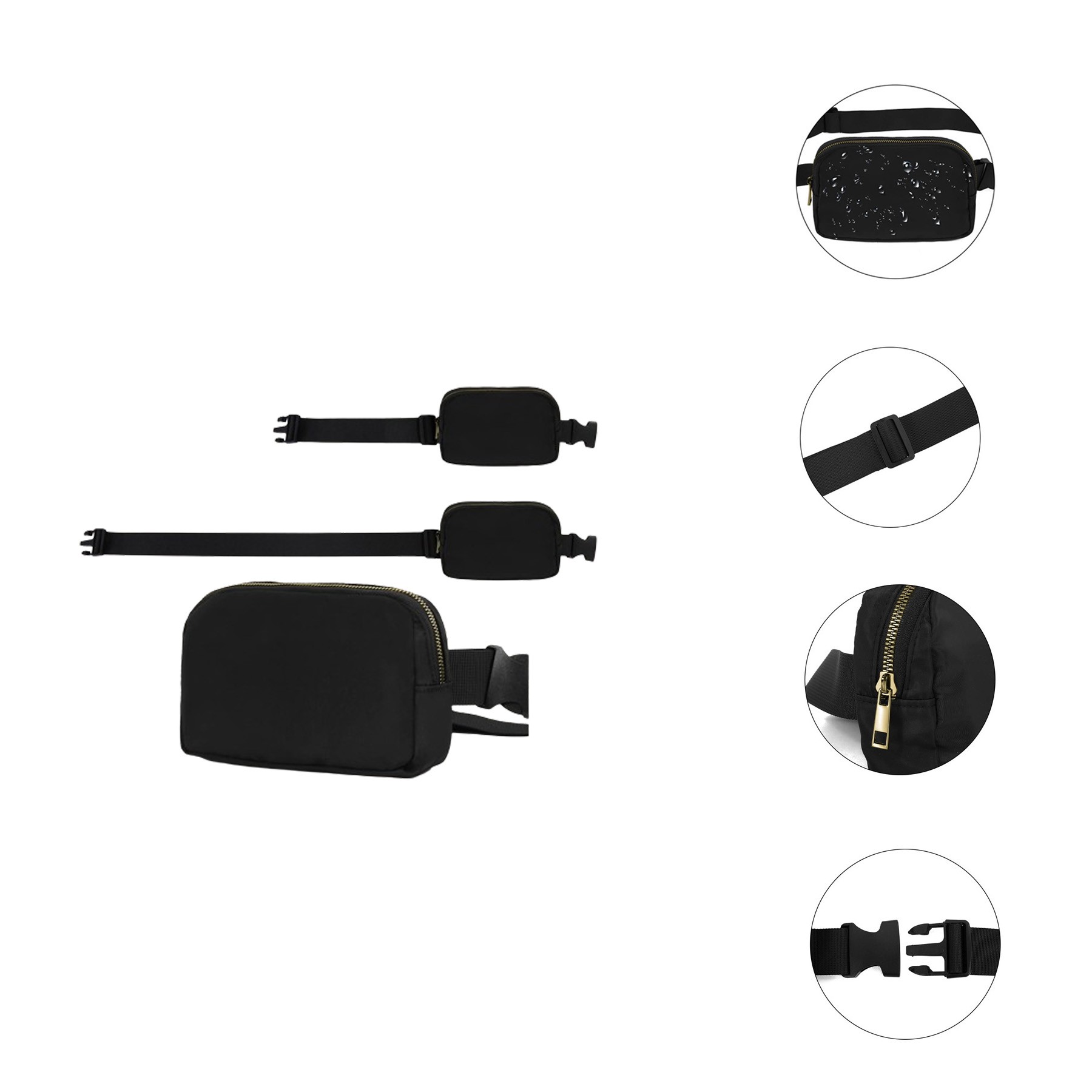Waterproof Sports Crossbody Fanny Pack 1