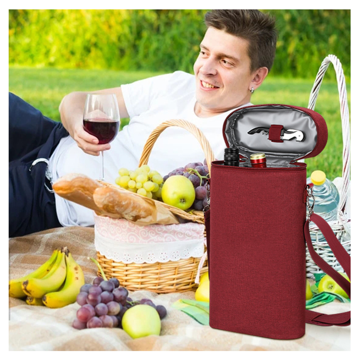 Bottle Wine Gift Carrier 6