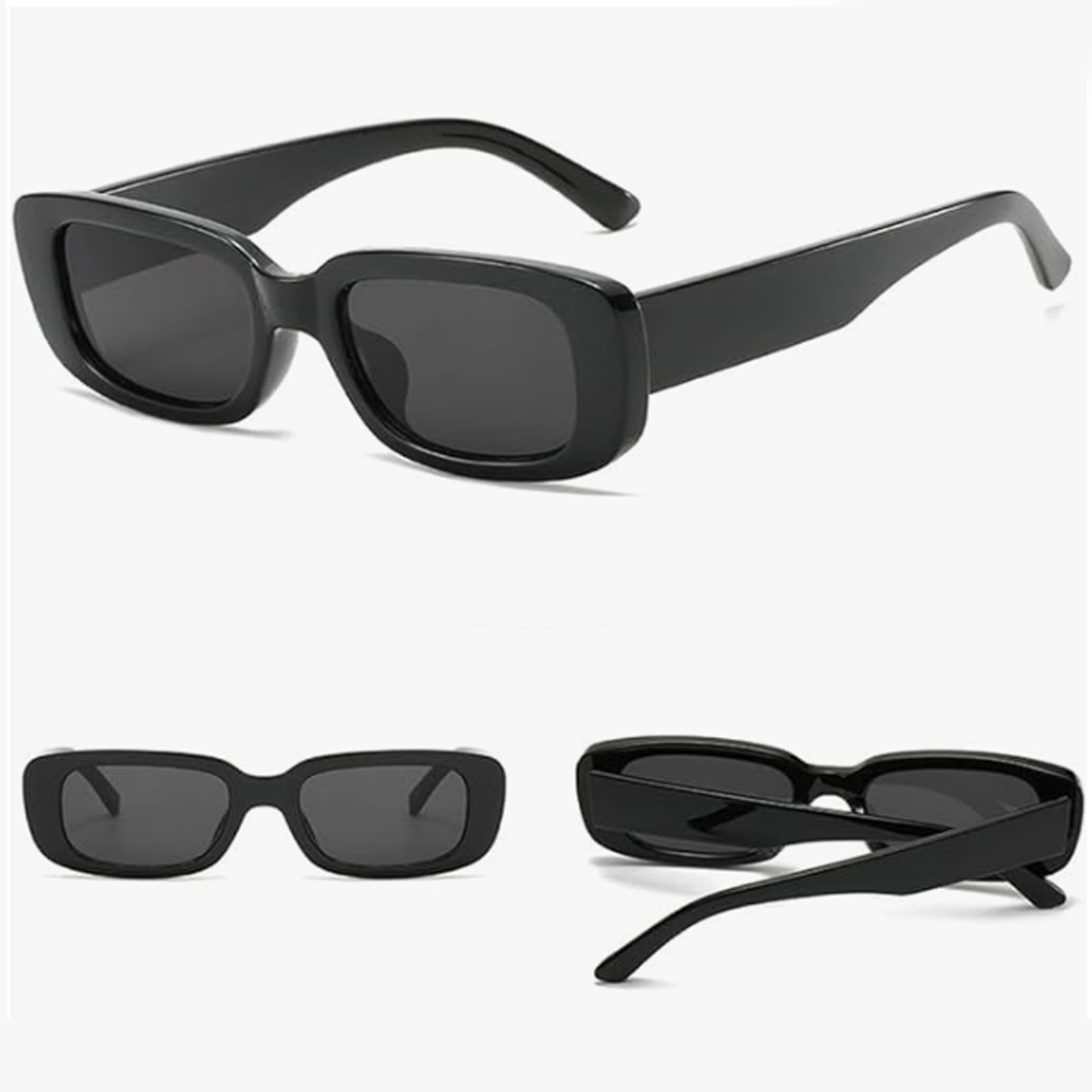 Retro Rectangular UV Protection Sunglasses 2