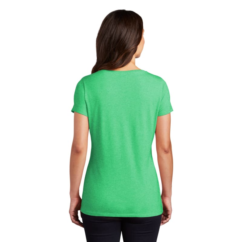 District Women's Perfect Tri V-Neck Tee. 2