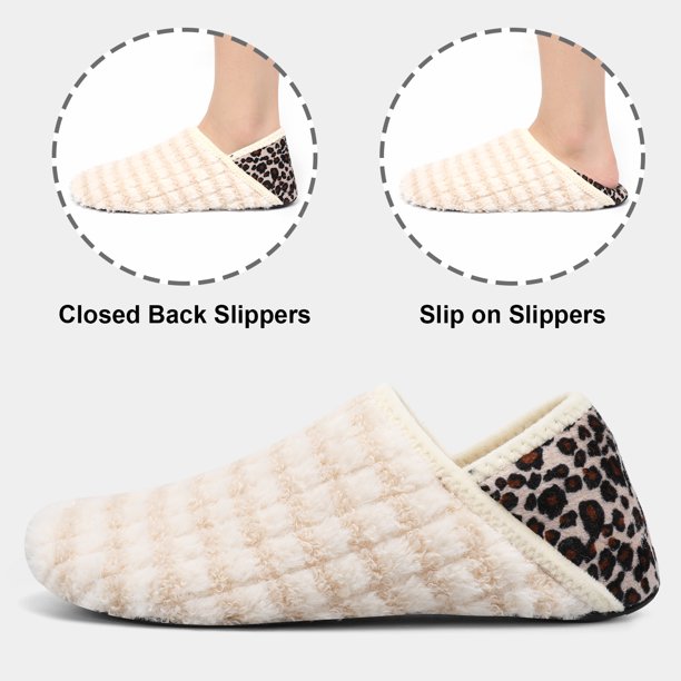 Womens Mens Slippers with Rubber Sole 2