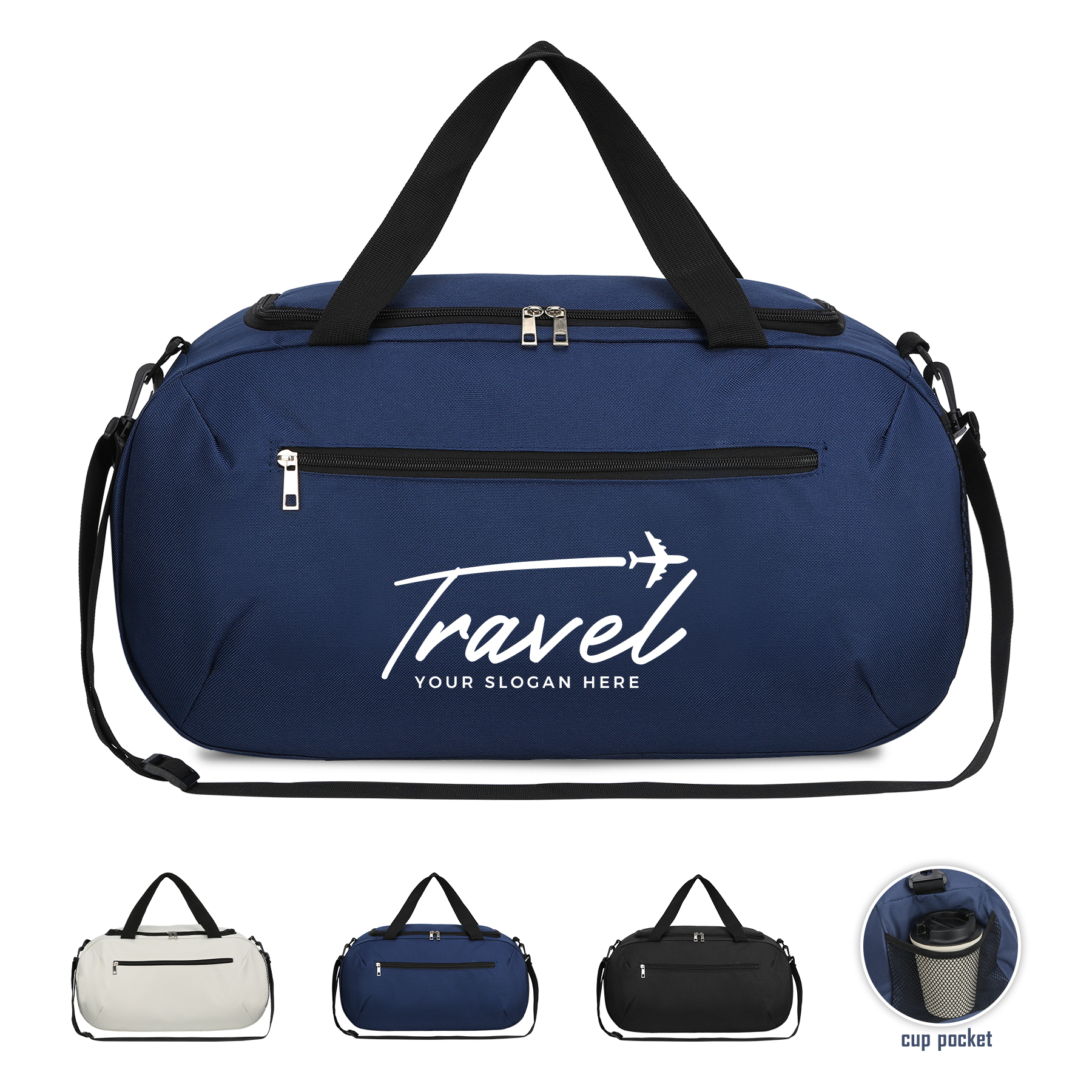 Travel Duffel Bag with Shoulder Strap 8