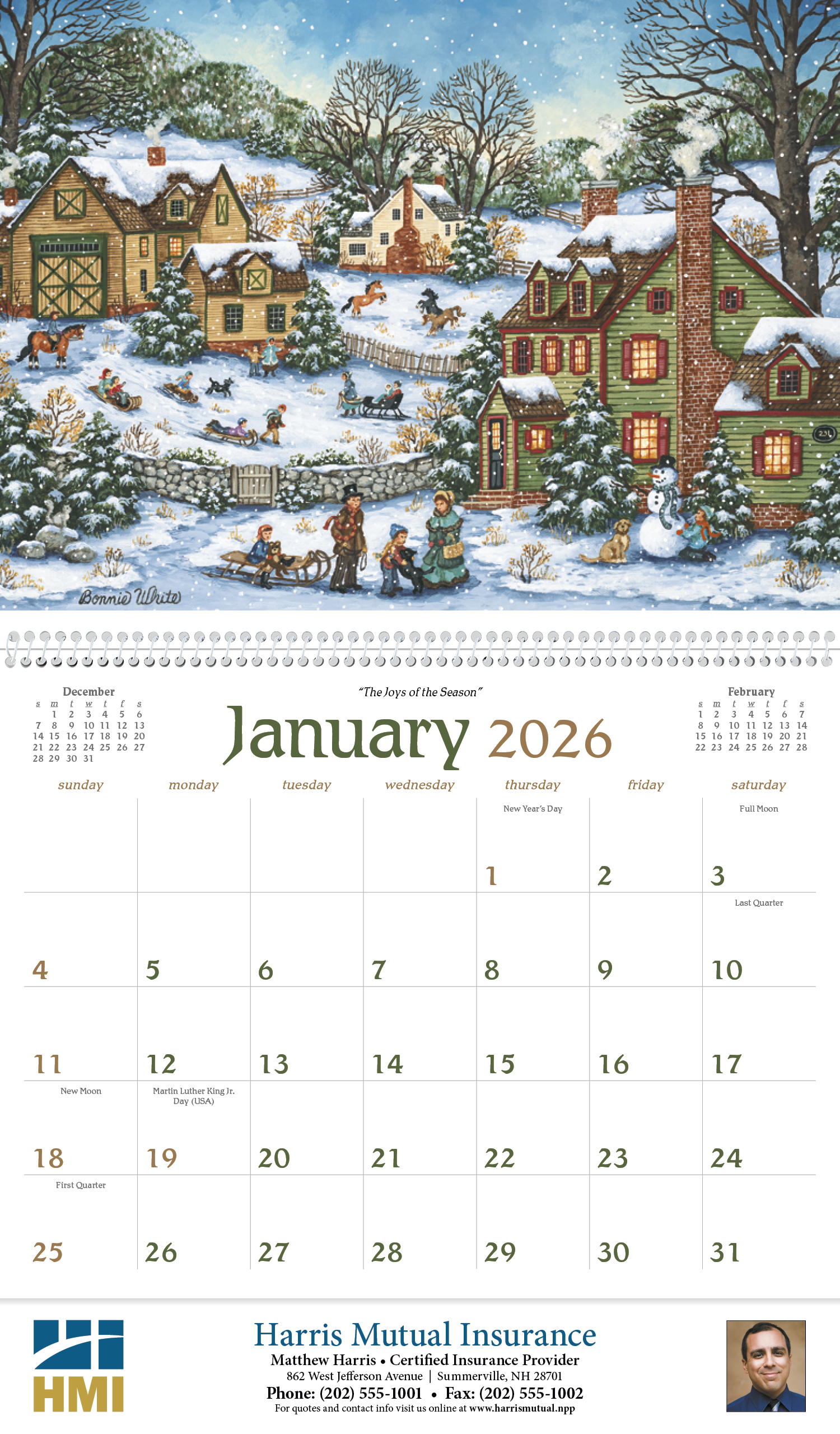 Triumph® Calendars Folk Art Calendar 22
