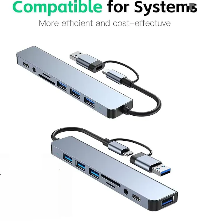 8in1 USB Hub 2