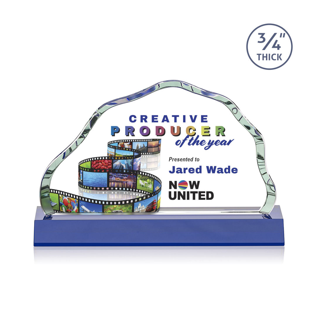 Highbridge VividPrint™ Award - Blue 8