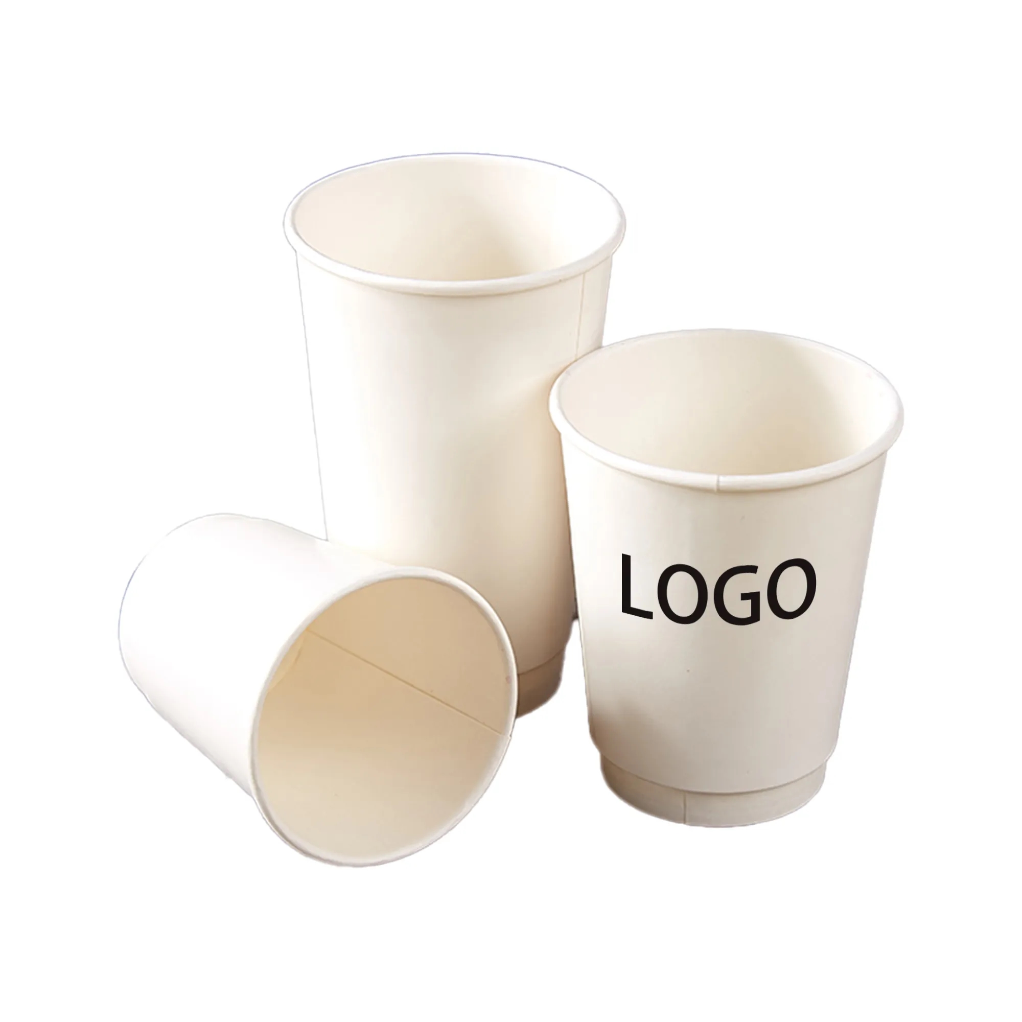 Double-Layered Thickened Disposable Paper Cup 2
