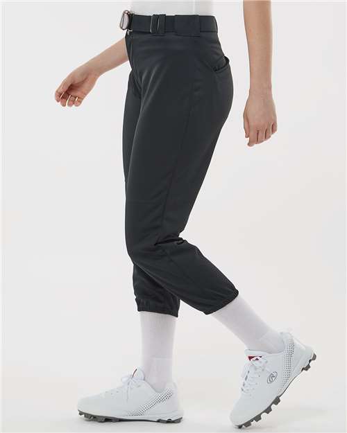 Women's Fastpitch Softball Pants with Belt Loops - 605PBW 6