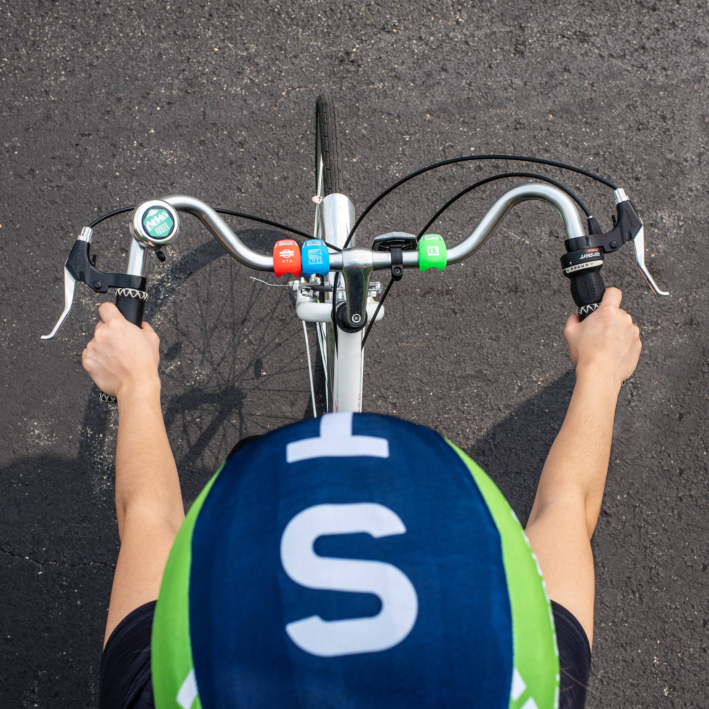 Bicycle Helmet Cover w/Full Color Imprint 2