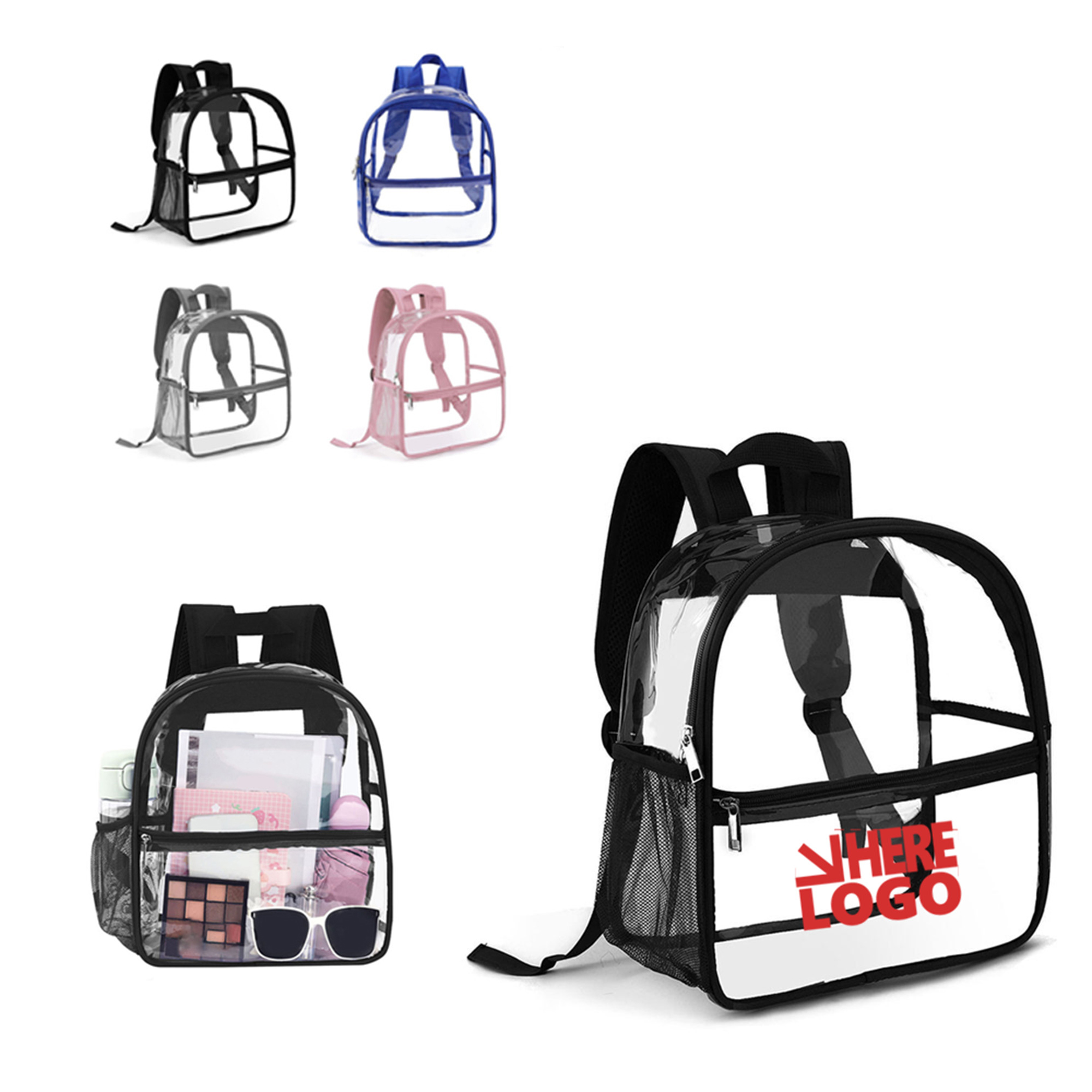 Transparent Rucksack For Both Shoulders 1